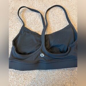 lululemon athletica Charcoal Sports Bra